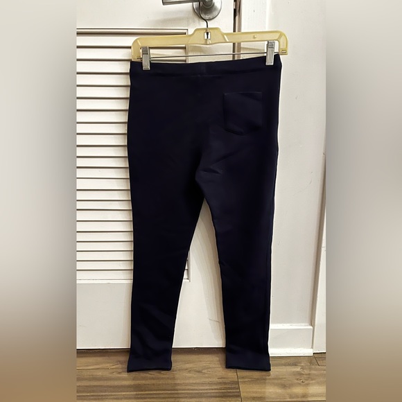 New Jacadi Size 12 Navy Blue Fleece pants - Picture 2 of 4